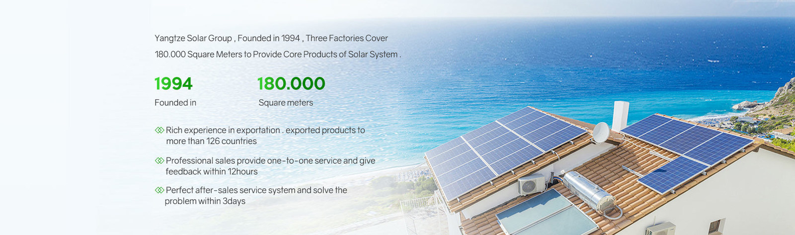Chine Yangtze Solar Power Co., Ltd. Profil d'entreprise 
